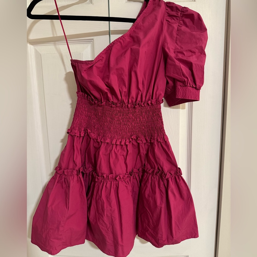 En Saison one shoulder dress